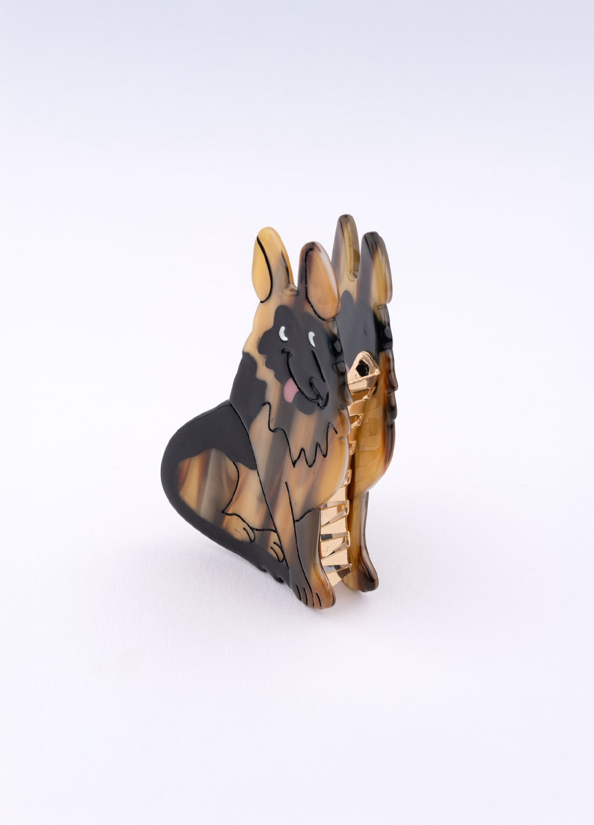 德國牧羊犬造型髮抓